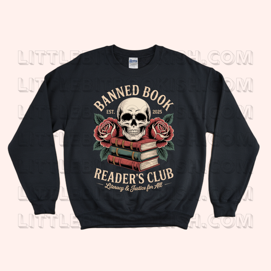 Banned Book Reader's Club Sweatshirt