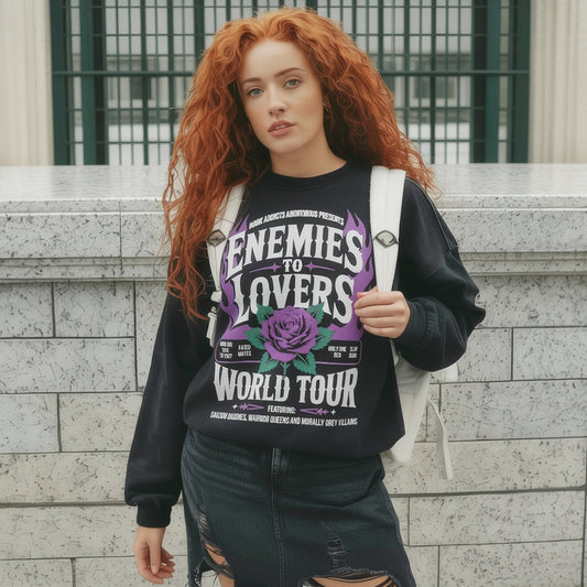 Enemies to Lovers Unisex Crewneck Sweatshirt