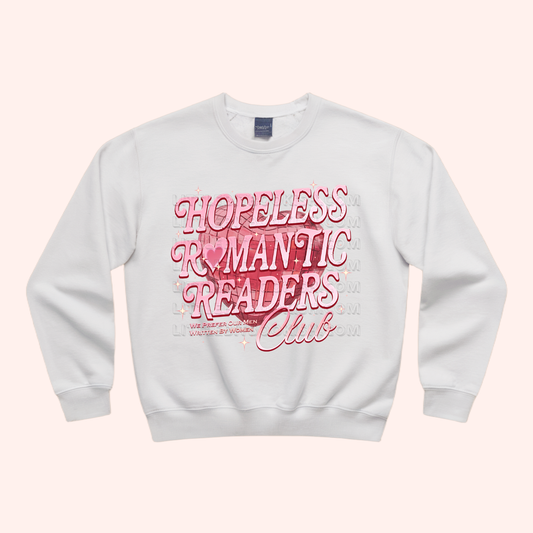 Hopeless Romantic Readers Club Unisex Sweatshirt