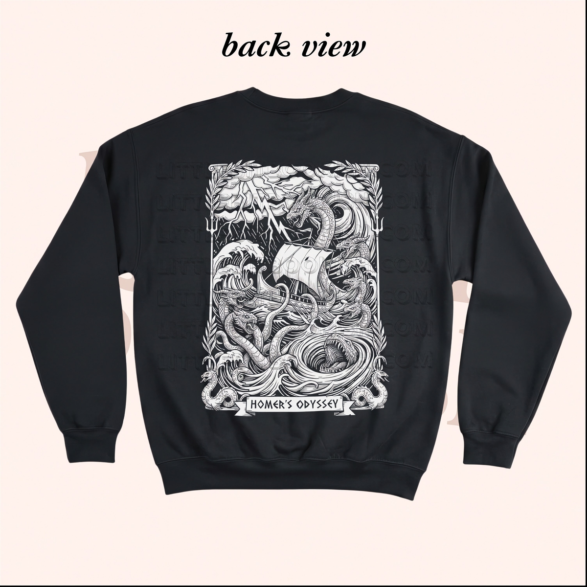 Homers Odyssey Double Sided Unisex Sweatshirt
