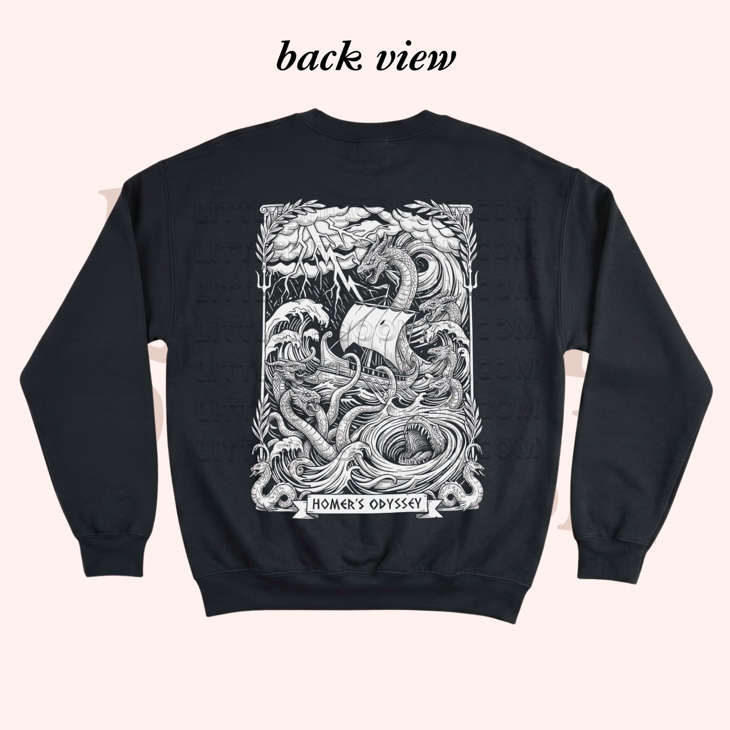 Homers Odyssey Double Sided Unisex Sweatshirt