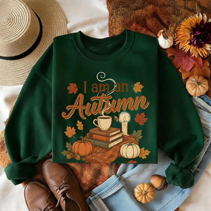 I am an Autumn Unisex Crewneck Sweatshirt