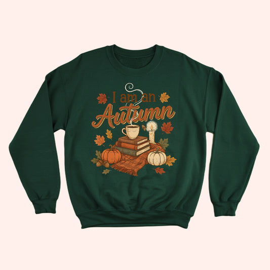 I am an Autumn Unisex Crewneck Sweatshirt
