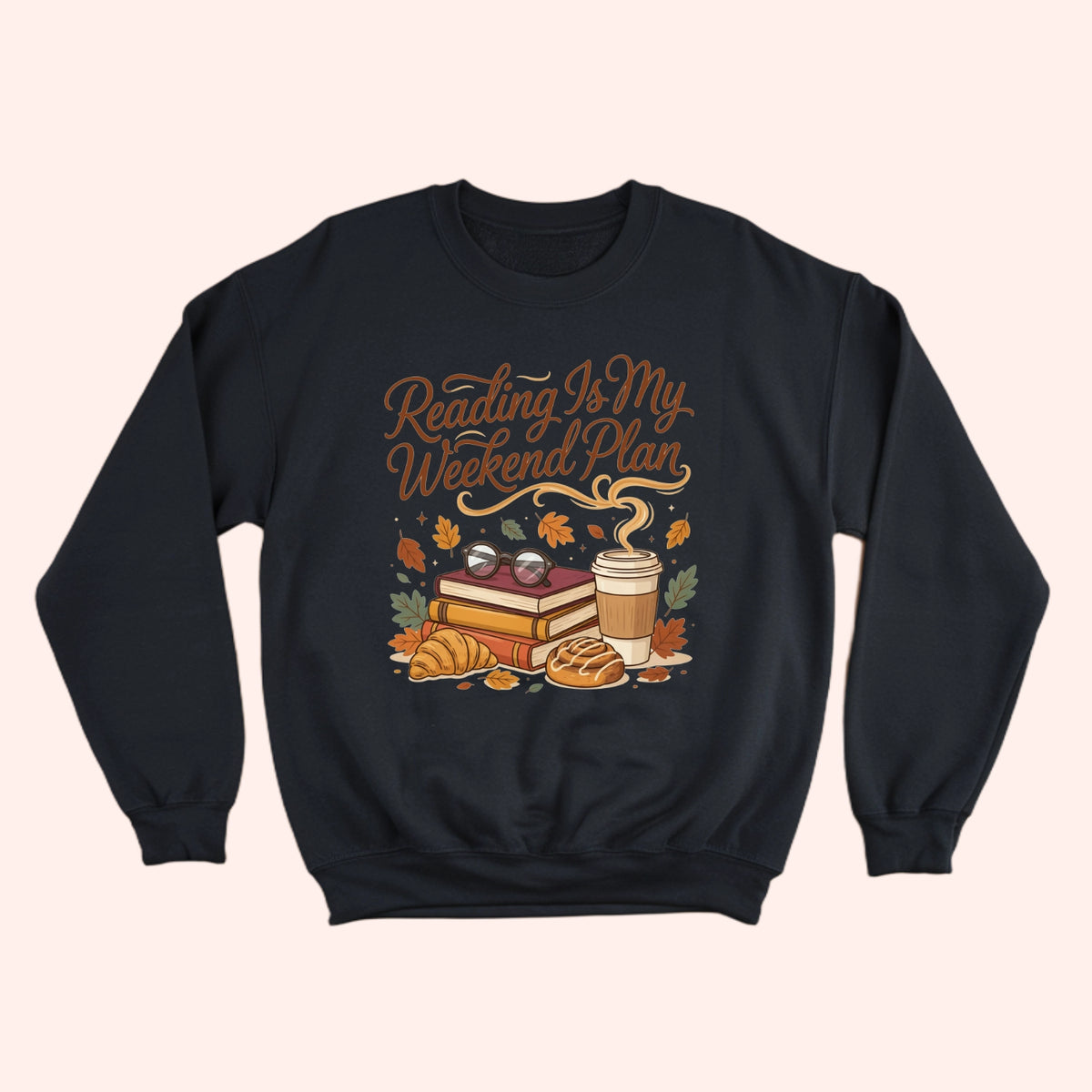 Reading is my Weekend Plan Unisex Crewneck Sweatshirt