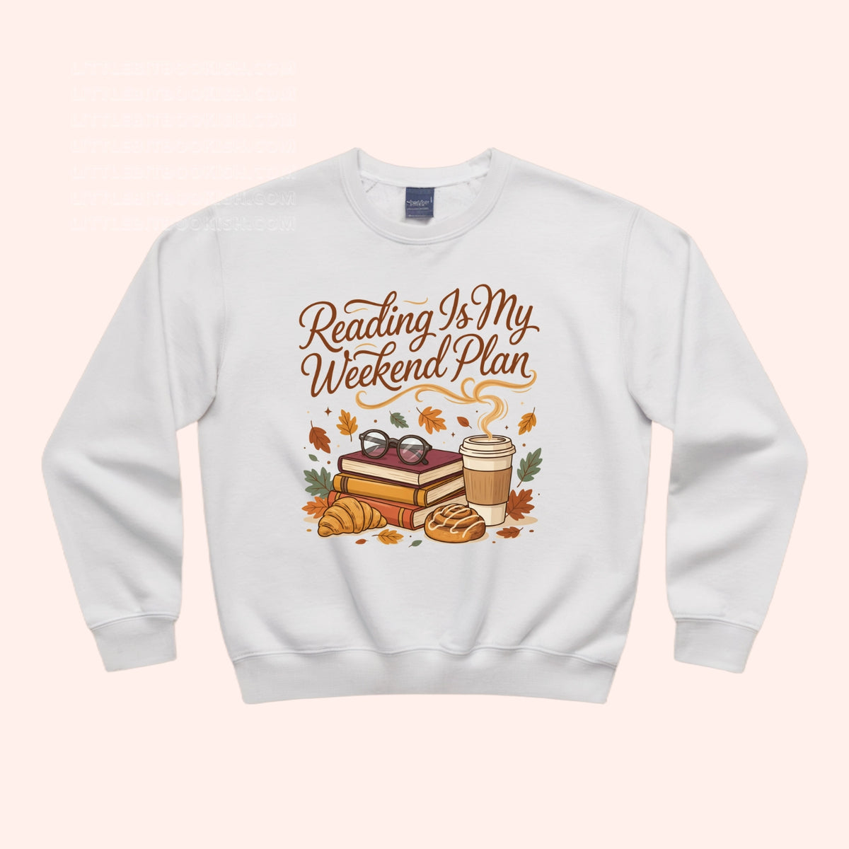 Reading is my Weekend Plan Unisex Crewneck Sweatshirt