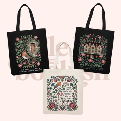 The Secret Garden T-Shirt & Canvas Tote Set
